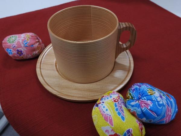 湯けむりの宿　稲住温泉　曲げ曲物カップ