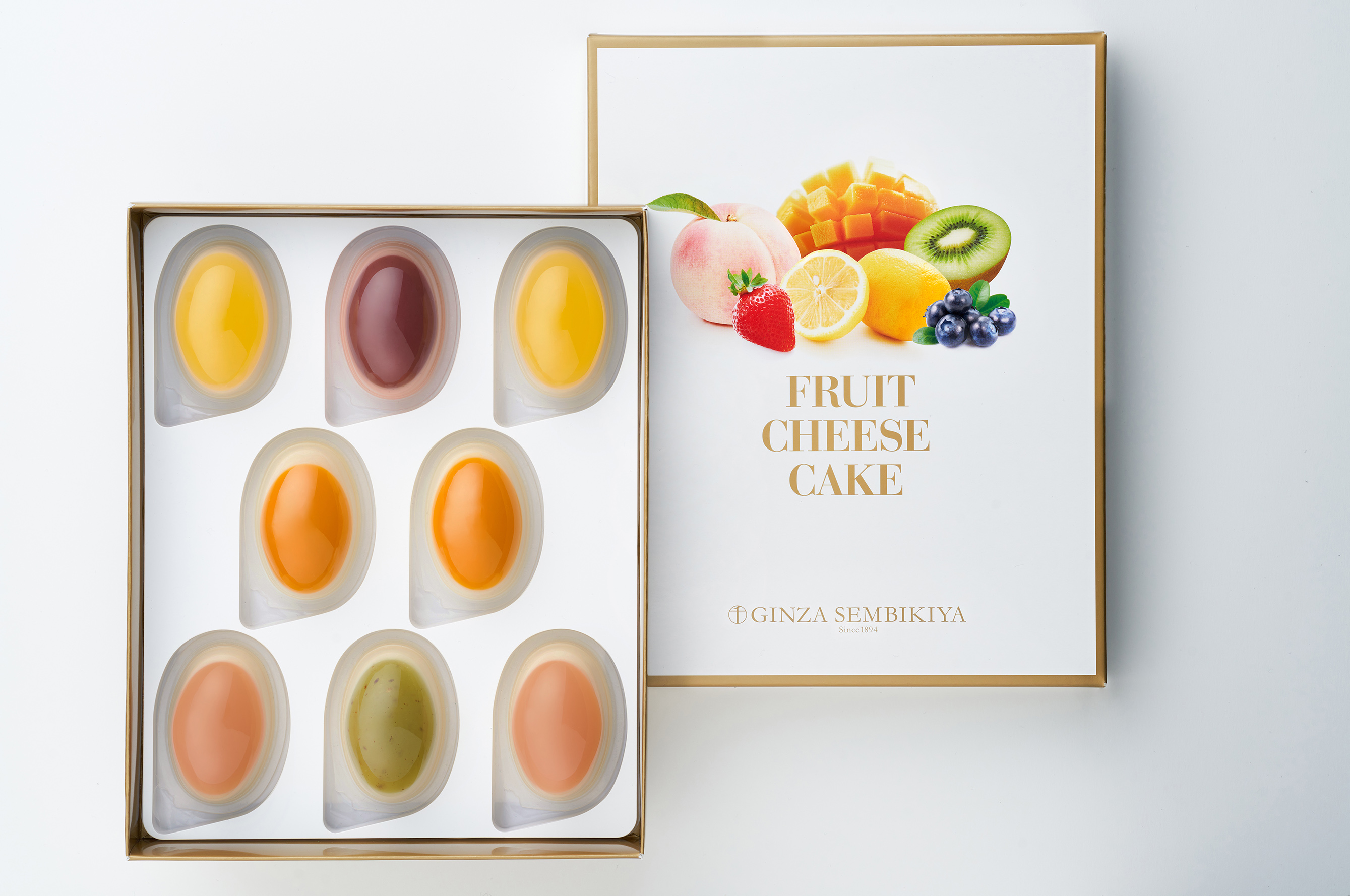 「銀座千疋屋」銀座フルーツチーズケーキ