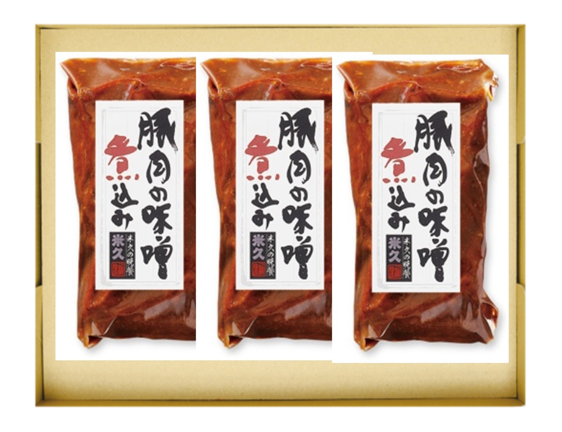 米久 豚肉の味噌煮込み３本セット