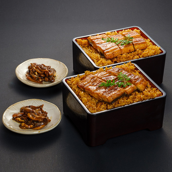 【国産鰻使用】うなぎ飯2個セット(肝焼き付き)