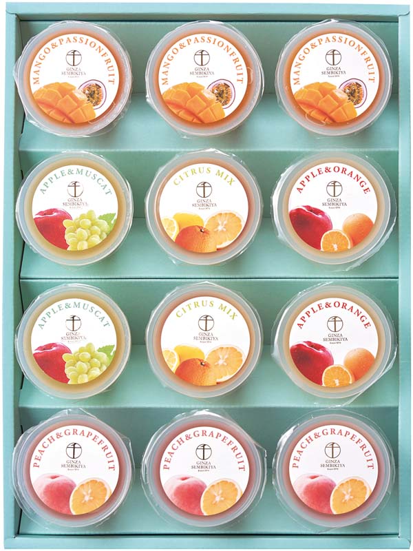 「銀座千疋屋」銀座フルーツジュレ