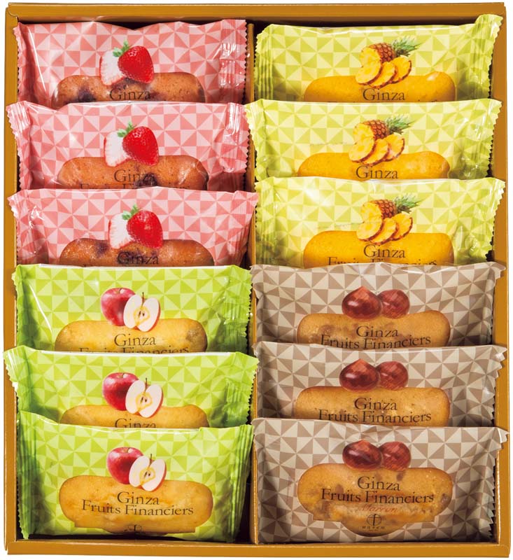 「銀座千疋屋」銀座フルーツフィナンシェ