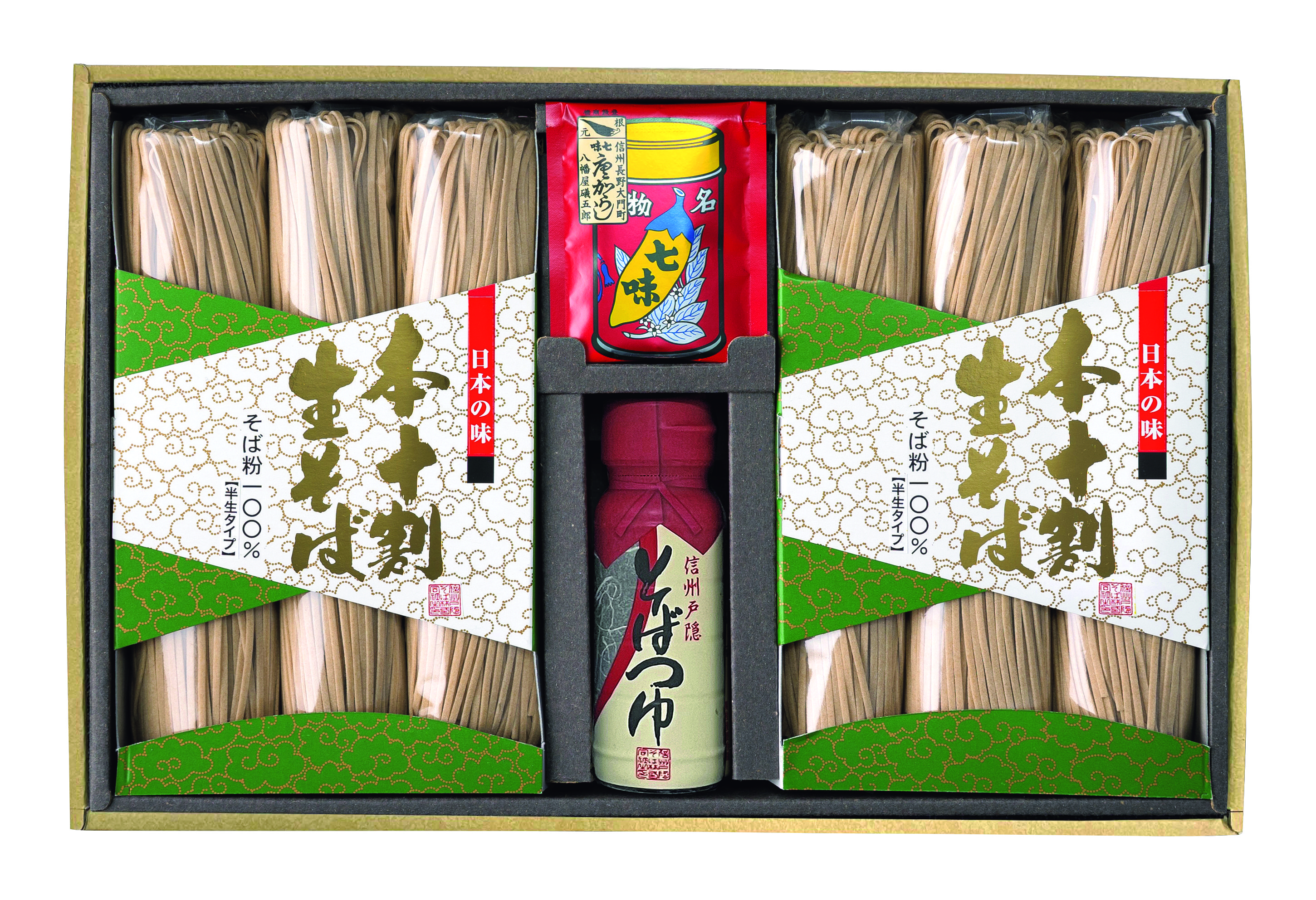 【お中元ギフト】本十割生そば詰合せ　期間限定販売