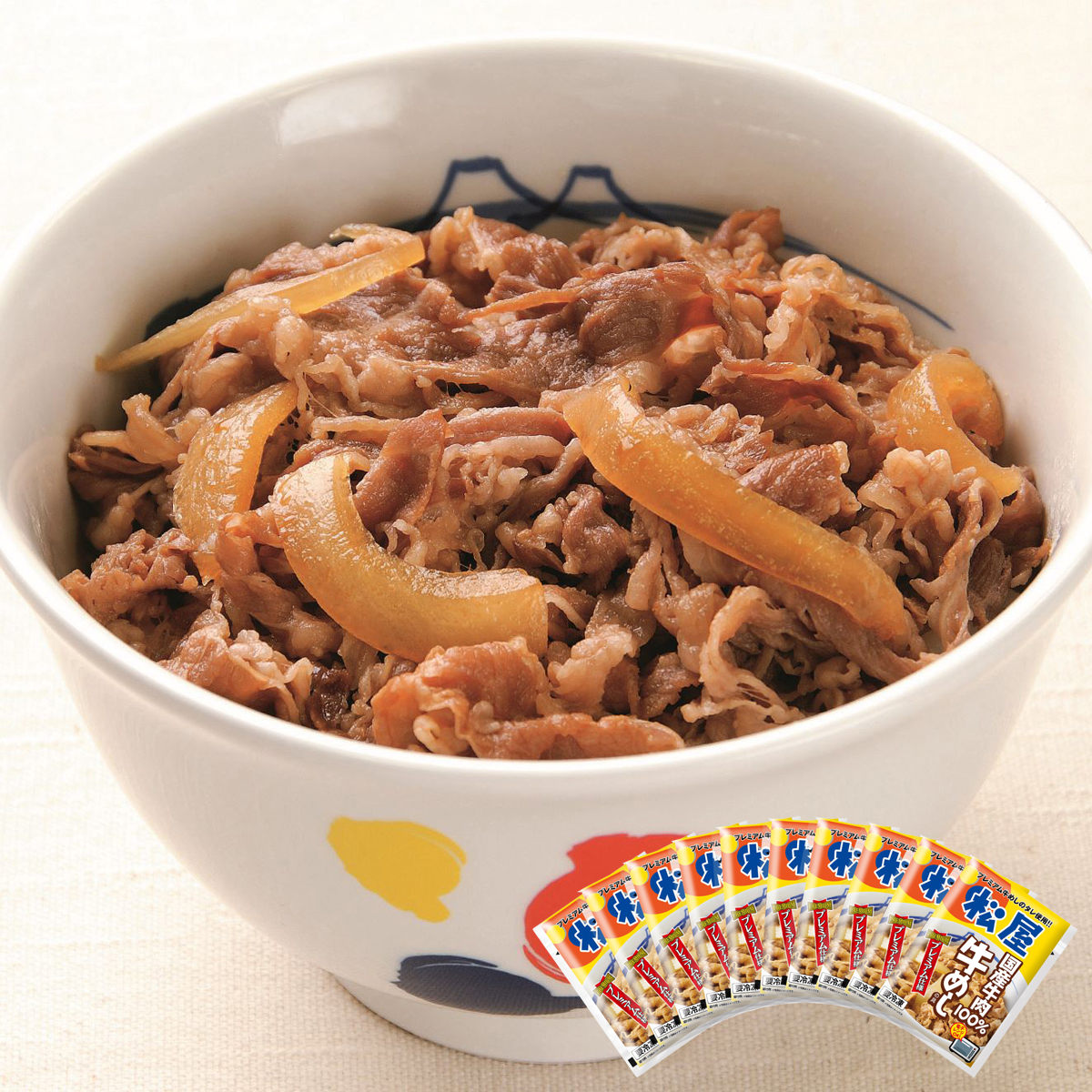 「松屋」国産 牛めしの具