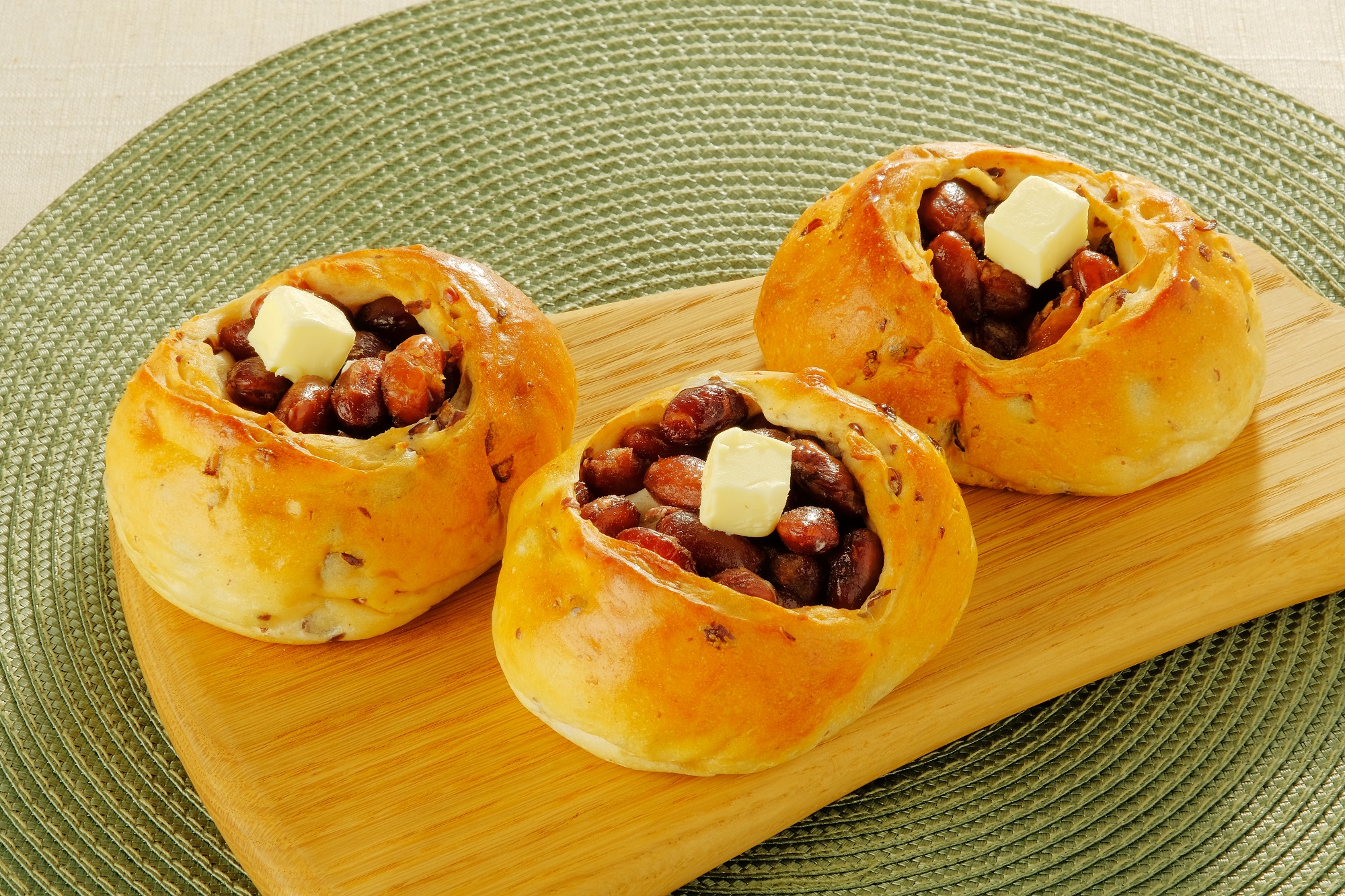 北海道十勝バター金時パン