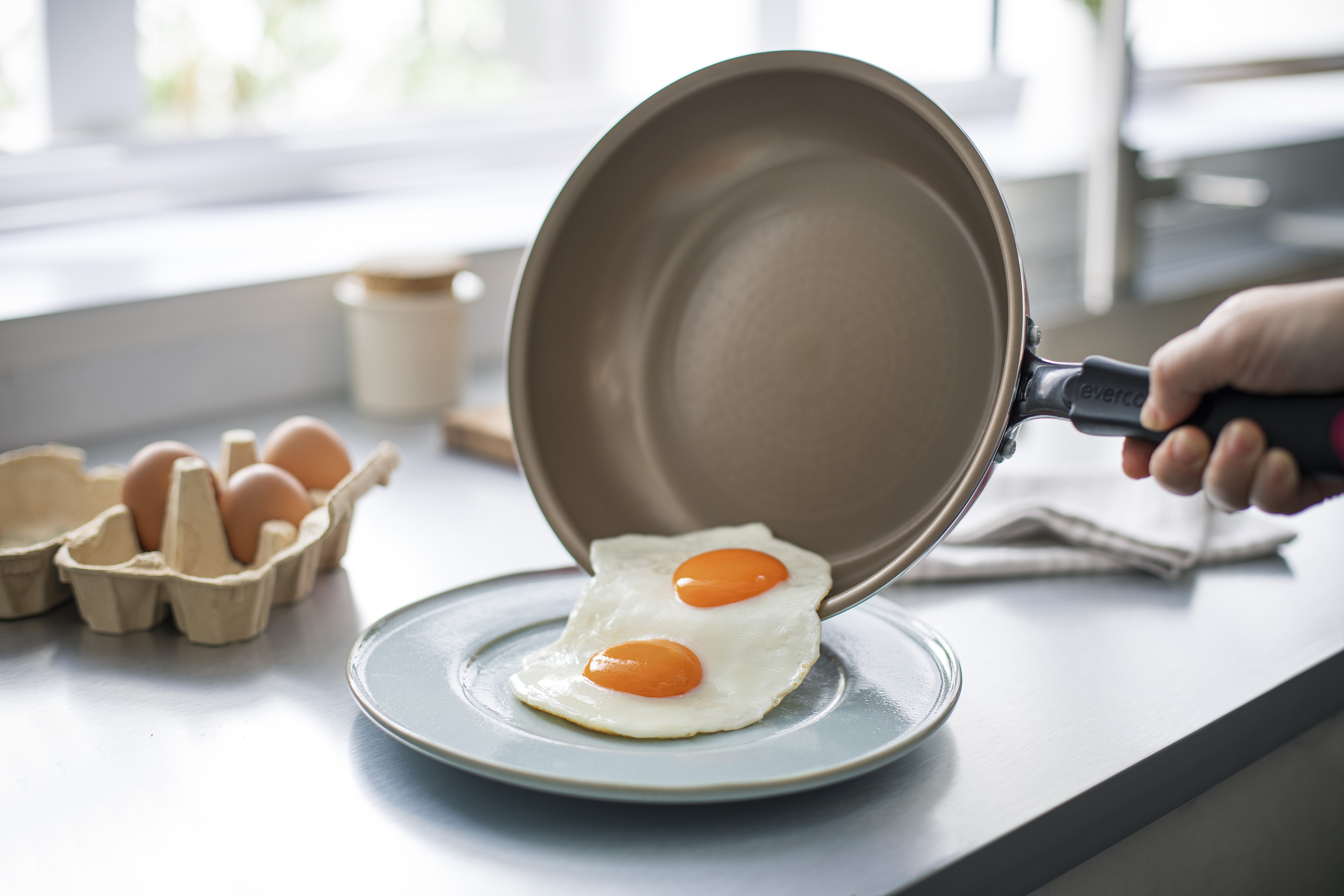 evercook IHフライパン16cm RD