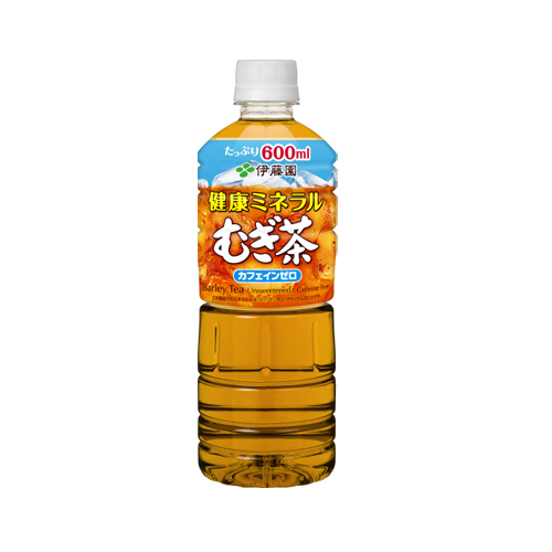 【伊藤園】健康ミネラルむぎ茶 PET 600ml×24本(1ケース)