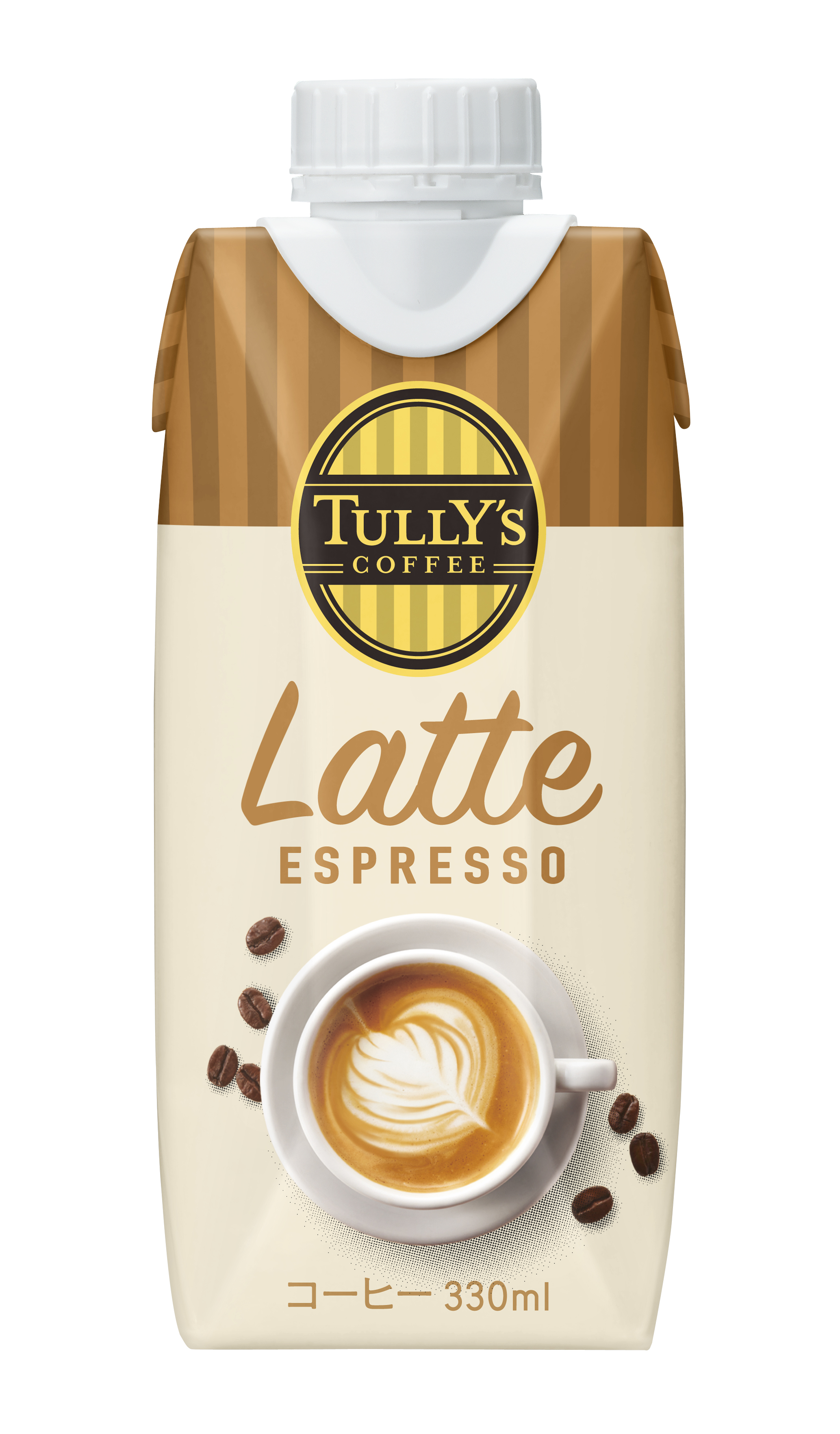 【伊藤園】TULLY’S COFFEE ESPRESSO with MILK紙パック 330×24本